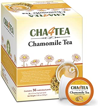 Cha4Tea Pure Camomile Herbal Tea Pods