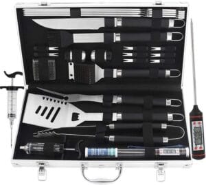 Grilljoy 24PCS BBQ Professional Grill Tool Set