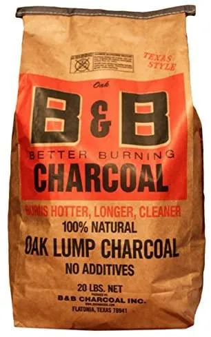 B&B Lump Charcoal Natural Oak