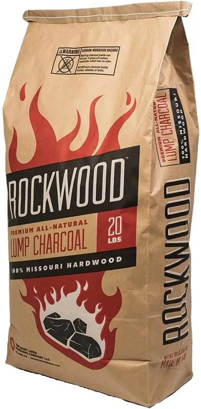 Rockwood All-Natural Hardwood Best Lump Charcoal